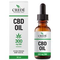 Credé CBD in Cold-Pressed Hemp Seed Oil 300mg